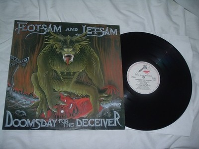 Flotsam And Jetsam Doomsday '86 J Newsted Pre-metallica Eu Import 1st Press Nmin