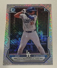2026 Bowman Mega Box Francisco Espinoza RC/1st Chrome Mojo Refractor BCP-106