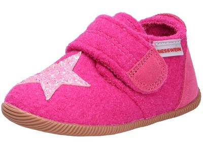 Giesswein Mädchen und Jungen Hausschuhe OSTERBERG 84-10-45201-364 rosa/pink NEU