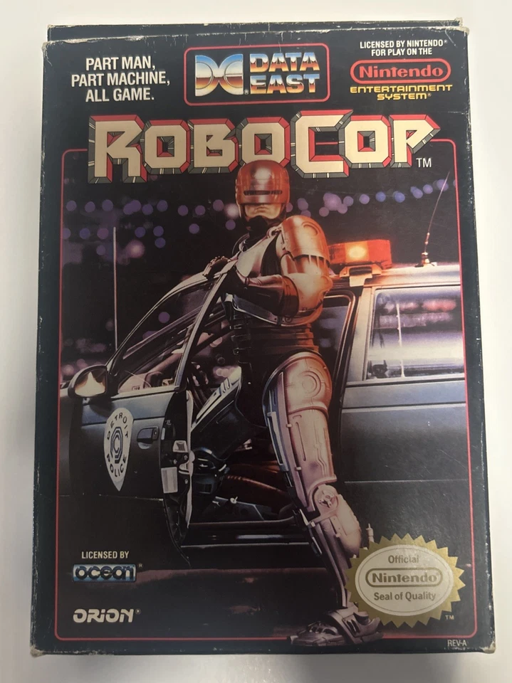 RoboCop NES CIB com Caixa e Manual (Nintendo Entertainment System) - Imagem 4 de 4