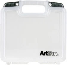 ArtBin  Quick View Deep Base Carrying Case-10.25"X3.25"X9.625" Translucent