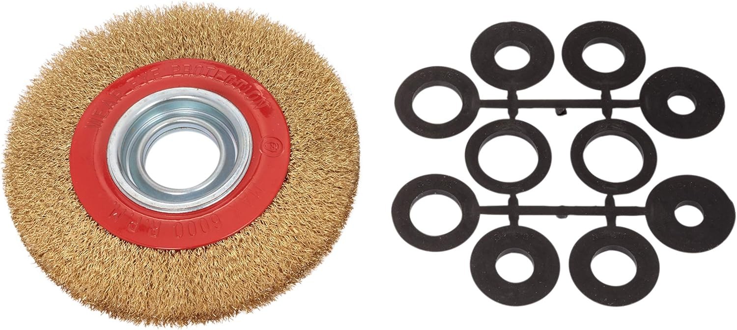 Blue Spot Tools 19214 150mm (6"") Bench Grinder Wire Wheel