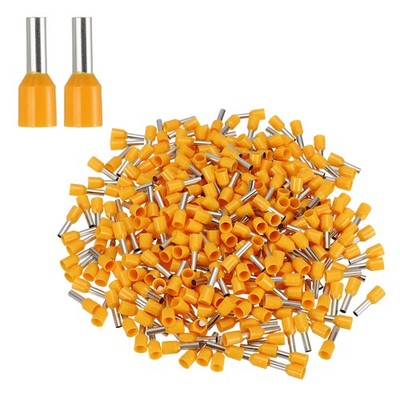 1000Stk AWG12 Aderendhülsen VE 40-09 Aderendhülsen (Orange)
