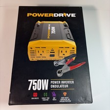 PowerDrive 750W Power Inverter - 2 AC Outlets USB-C USB Ports PWD750 Brand New