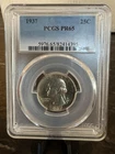 1937 P Washington Silver Quarter PCGS PR65