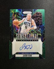 2024-25 Prizm - Sensational Signatures Jason Kidd #SS-JKN Choice Green /8