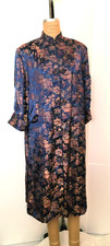 Vintage Brocade Cheongsam Cocktail Jacket/ dress quilted cuffs  yoke