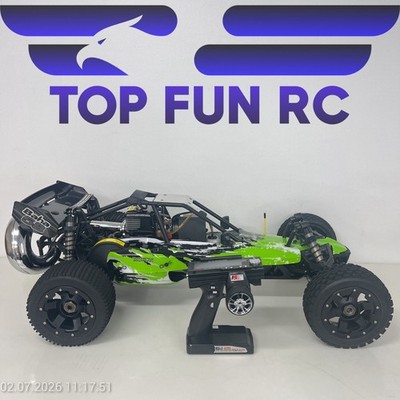 1/5 Rovan Baha 5B Buggy W/ 30.5CC Gas Engine 2 Cycle Rofun Baja