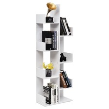 8 Tier Bookshelf Storage Display Floor Standing Bookcase Shelving Organizer Home