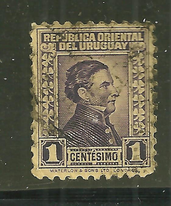 URUGUAY 351 USED ARTIGAS #3