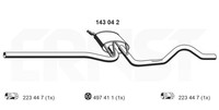 MittelschalldäMpfer Ernst 143042 FüR VW Passat B5 3B2 Variant 3B5 3B3 3B6 TDI