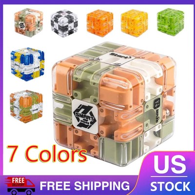 Puzzle Maze Cube,Large Labyrinth 3D Puzzle Maze Cube,Engaging Brain Teaser ToyCW