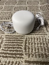 Google Nest WiFi Router H2D AC2200 Dual-Band White GA00595-US w/ Power Cord