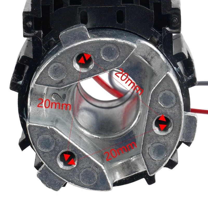 Conjunto de motor plegable eléctrico espejo retrovisor lateral para Peugeot 607 1007 307 Cc 307SW Foto 3 de 4