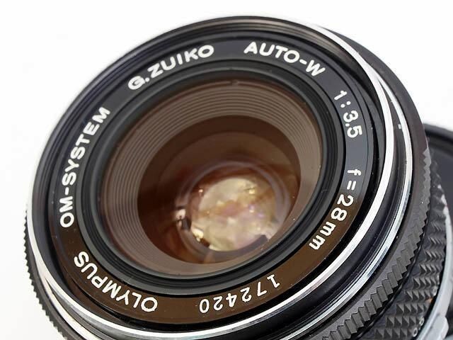 Olympus OM System G.Zuiko Auto-W 28mm F3.5 MF Wide Angle Prime