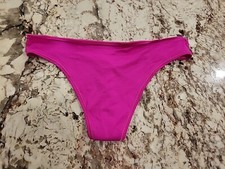 True Vintage Victoria's Secret 2012 Fabulous Soft Thong Panties Pink Large