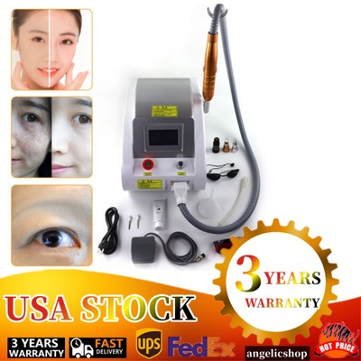 Nd YAG Picosecond Laser Tattoo Removal Machine Pigment Pico Skin Rejuvenation US