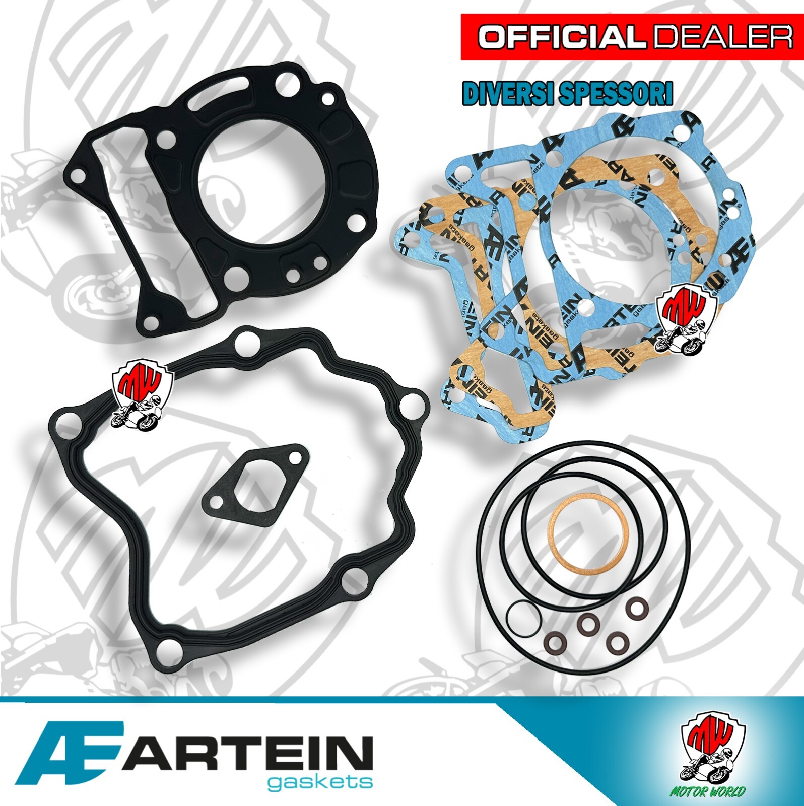 SERIE DI GUARNIZIONI TOP-END SMERIGLIO ARTEIN PIAGGIO	MP3 IE TOURING	125	2012