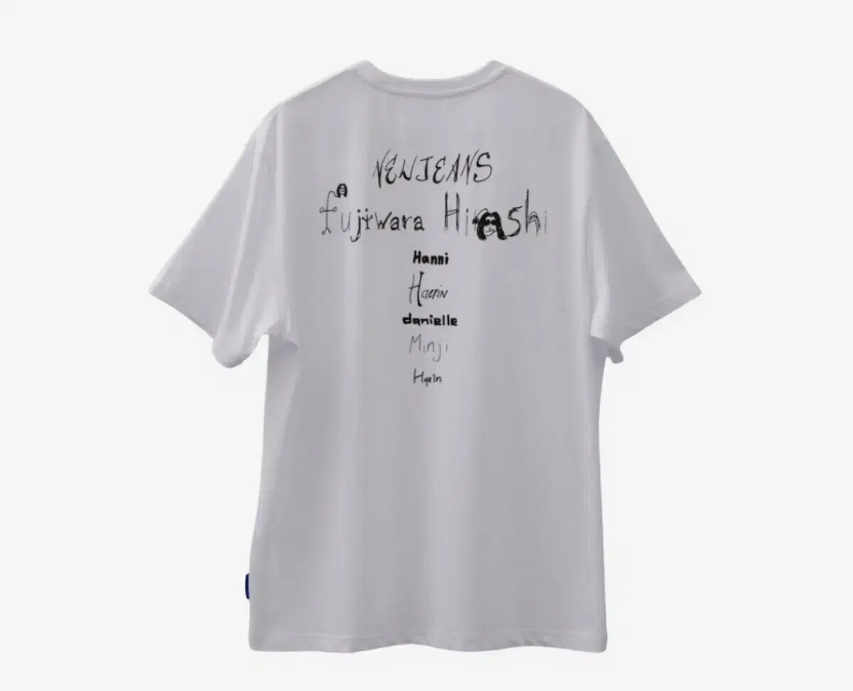 NewJeans×Fujihara Hiroshi Lサイズ Tシャツ NewJeans x Hiroshi