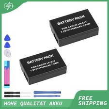 2x for Canon LP-E17 LPE17 battery EOS RP M6 II 760 750 fair stock