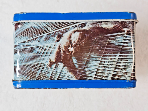 1977 KING KONG Metal Lunchbox With Thermos Great Colors World Trade Center - Picture 6 of 20