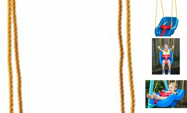 Columpio Infantil Columpios Para Casa Interior Patio Jardín De Niños Bebes Azul