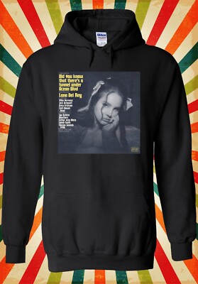 Lana Del Rey Music Cover Poster Cool Men Women Unisex Top Hoodie Sweatshirt 3184