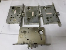Lot of 4 Corbin Russwin Mortise Locks (2 Right Side 2 Left Side)