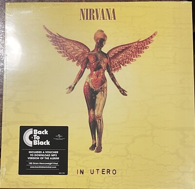 【限定クリア盤】Nirvana / In Utero LP シュリンク残り s-l400.jpg