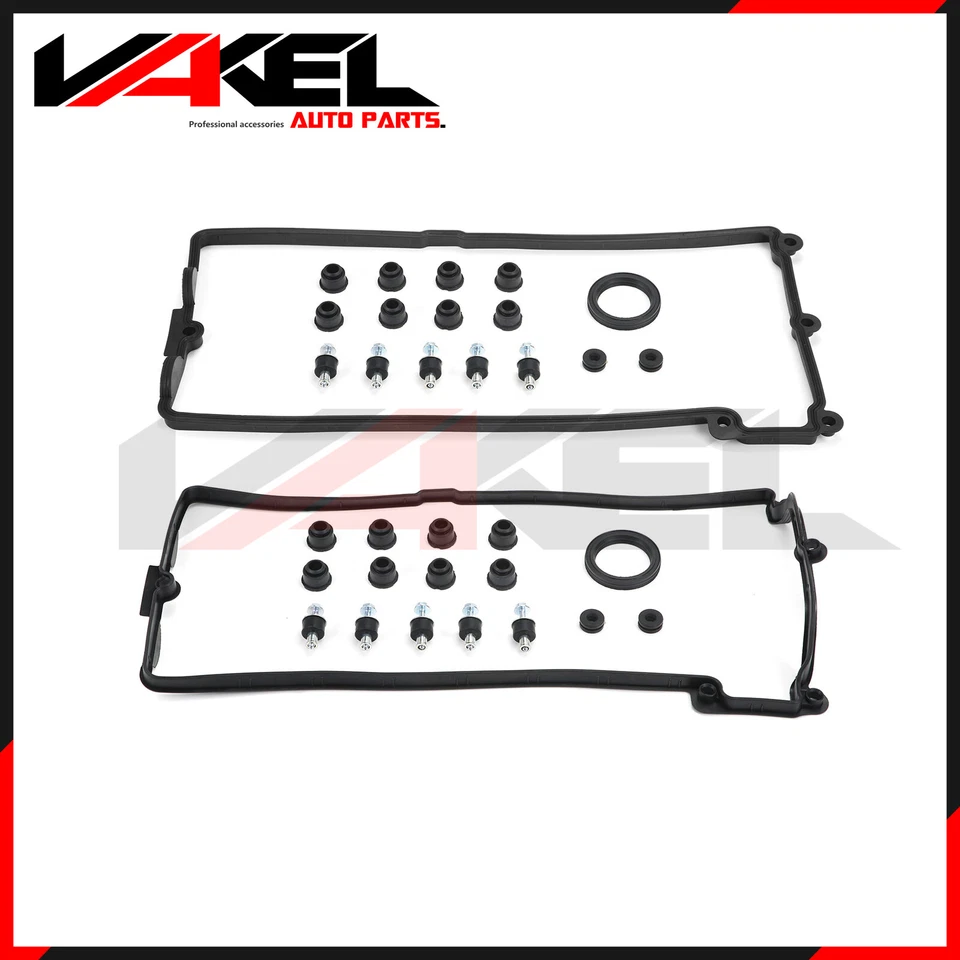 PARA BMW 745 750 Juego de cubiertas de válvula derecha e izquierda con sellos de tubo de bujía Foto 2 de 4