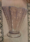 Fenton RARE Purple Wisteria Lilac Opalescent Hobnail Swung Vase 6" Tall 1944