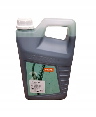 STIHL 07813198055 HP Super öl für Zweitaktmotoren Sauberkeit und Motorschutz 5L