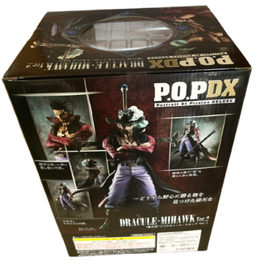 Figure One Piece - Portrait Of Pirates Dracula Mihawk - Megahouse - Boîte Complète
