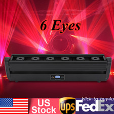Laser Moving Head Light Bar 6x500mw 6 Eyes Stage Beam DJ Disco Party Light