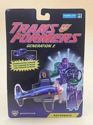 Transformers: G2 Rotorbots Rotor Force Euro Blitz Ransack Moc 1993