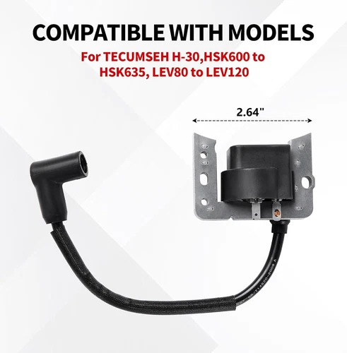 Zündspule für Festkörpermodul - Tecumseh LV148A LV195EA OVRM105 - Bild 2 von 9