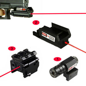 Details about   Hunting Compact Red Dot Laser Sight For 20mm Picatinny Weaver Rail Pistol Rifle