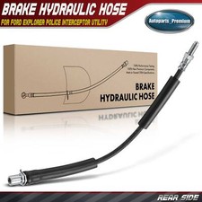Rear Lh Or Rh Brake Hydraulic Hose For Ford Explorer Police Interceptor Utility Rear Lh Or Rh Brake Hydraulic Hose For Ford Explorer Police Interceptor Utility