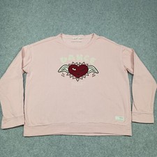 Odd Molly Pull Surdimensionné 3 - L Rose Sweat En Coton Bio 639