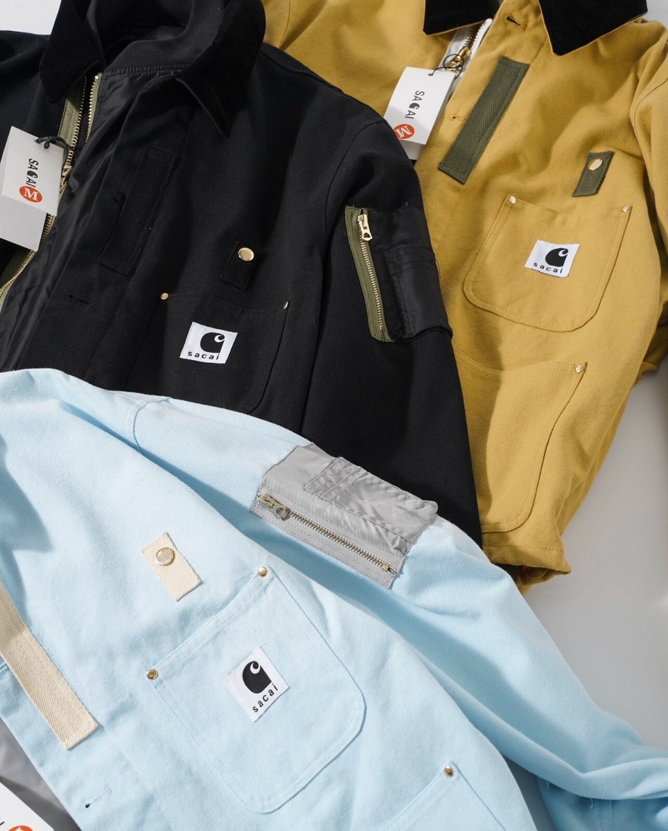Sacai x Carhartt double deconstructed jacket | eBay Sacai x Carhartt double deconstructed jacket | eBay