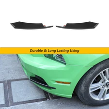 2pcs Front Fog Light Lamp Eyebrow Cover Trim Carbon Fiber For Ford Mustang 10-14