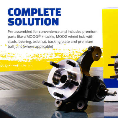 まいく5150 Suspension Knuckle Assembly-Wheel Bearing and Hub Assembly Moog