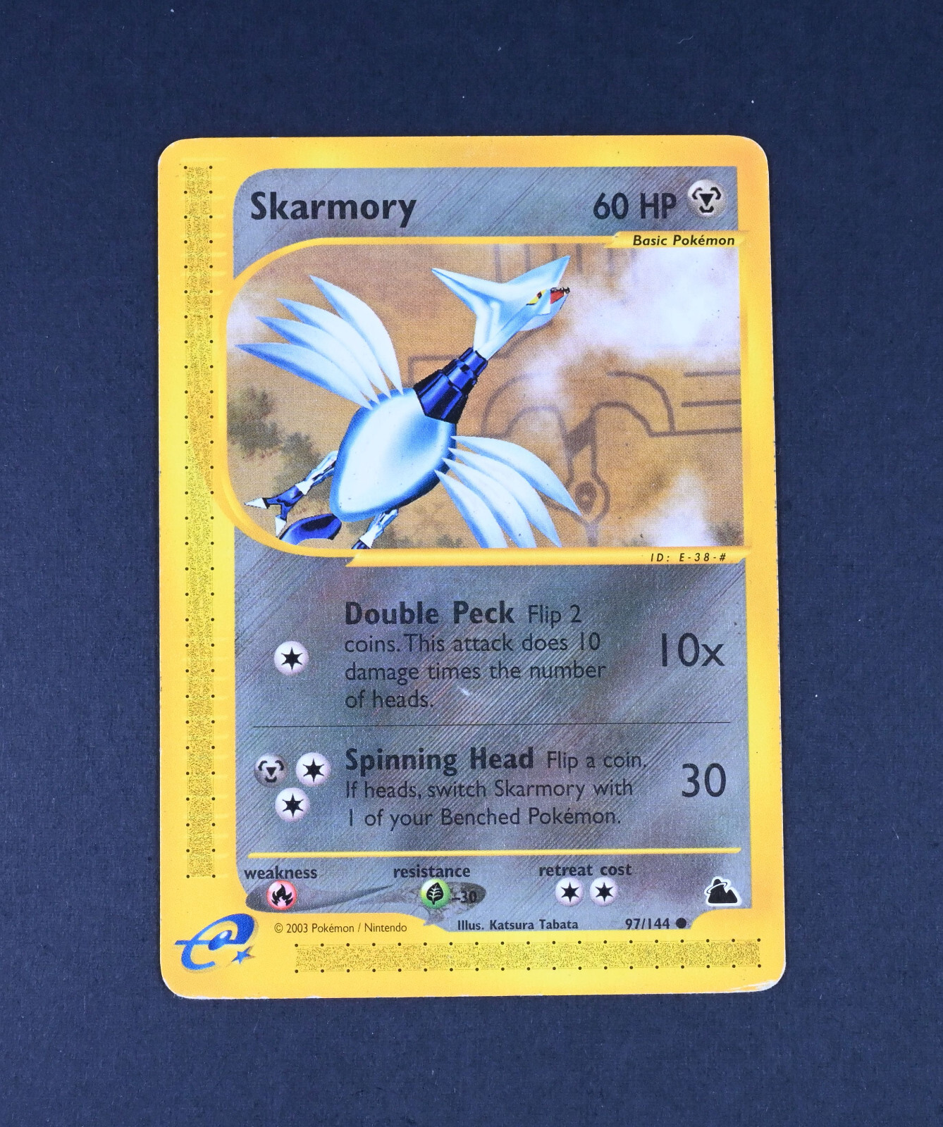 MP Skarmory Reg. 97/144 Skyridge Set (SK)  Pokemon Card