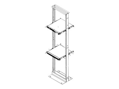 Liebert 2POSTRMKIT1U 1u 2 Post Rack Mount Kit For Perp Use With 1u Psi5 Ups 1u