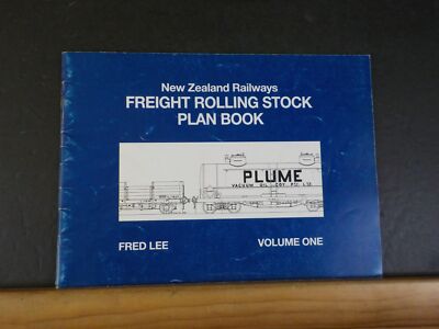 New Zealand Railways Güterfahrzeuge Plan Buch Band 1 von Fred Lee SoftCo