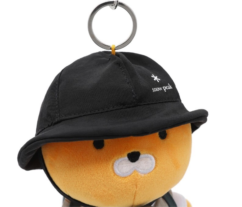 Snow Peak x KAKAO Friends RYAN Camper Plush Doll Keyring