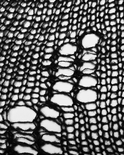 Punk Rave Womens Gothic Punk Shredded Cardigan Sweater - Black - Picture 10 of 12