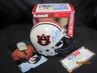 BO JACKSON SIGNED AUTOGRAPHED AUBURN TIGERS MINI HELMET WITH PHOTO SIGNING