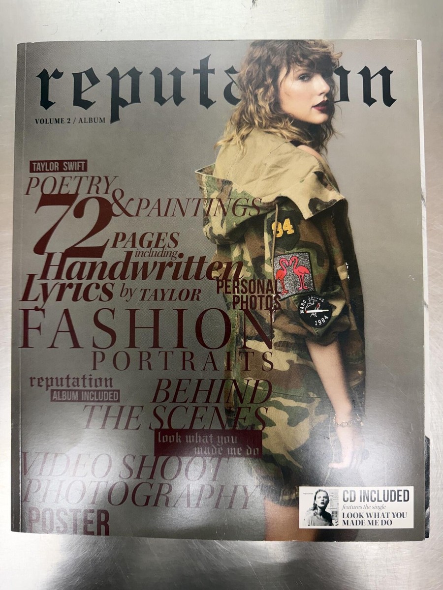 reputation by Taylor Swift Volume 2 (CD/Magazine/Poster Jun-2018