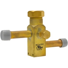 SANHUA SERVICE-BAR-4-S-T Service Valve 1/2 in, ODF